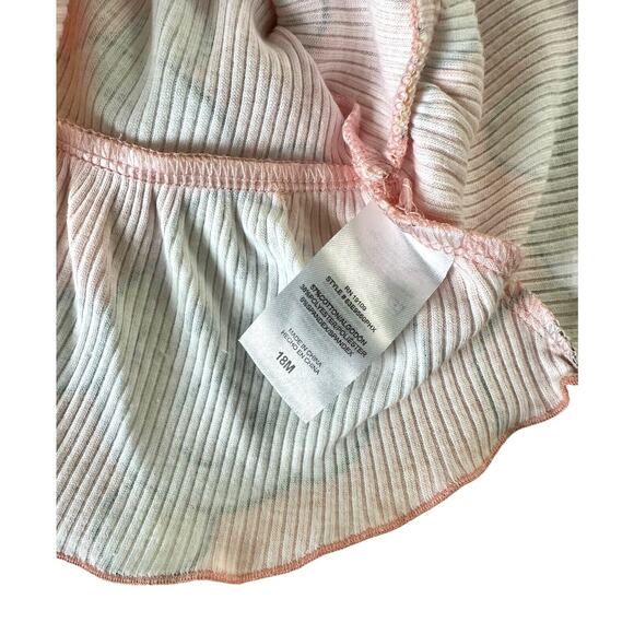 Disney Baby Winnie the Pooh Peplum Top and Shorts 2 Piece Set Size 18M Orange - Picture 5 of 5